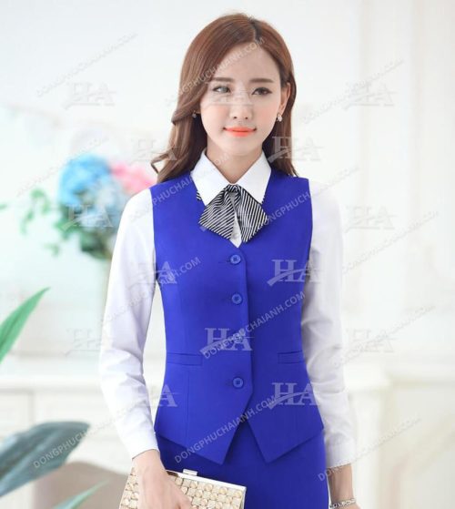 Đồng phục áo gile nữ