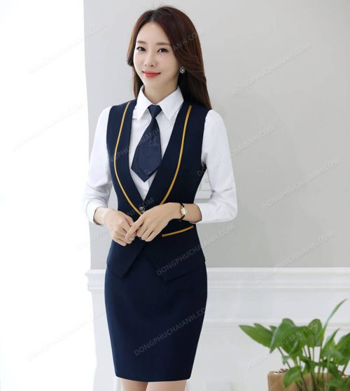 Đồng phục áo gile nữ