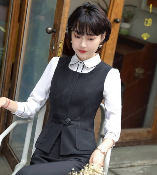 Đồng phục áo gile nữ