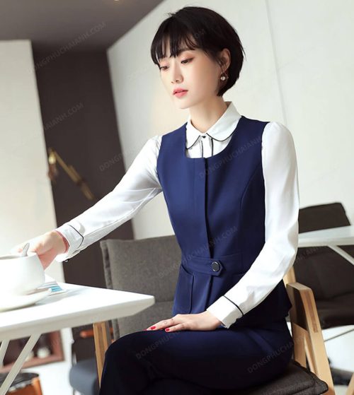 Đồng phục áo gile nữ