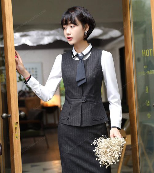 Đồng phục áo gile nữ