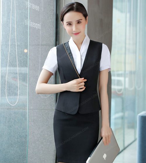 Đồng phục áo gile nữ