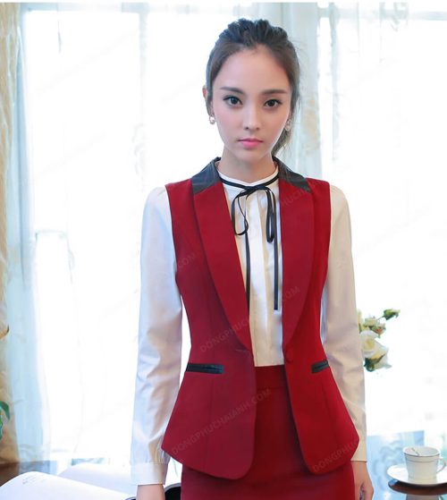 Đồng phục áo gile nữ
