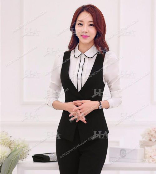 Đồng phục áo gile nữ
