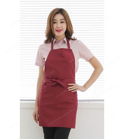 Đồng phục nhân viên áo phông - tạp dề 06