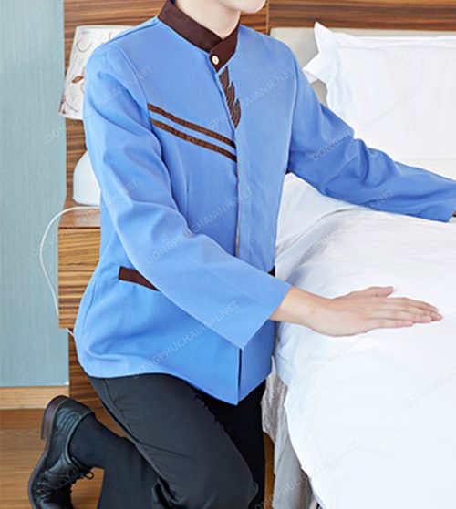 Đồng phục tạp vụ nhà hàng có chất liệu cao cấp.
