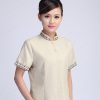 Đồng phục tạp vụ nhà hàng đẹp mắt.
