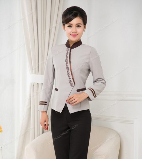 Đồng phục tạp vụ nhà hàng hiện đại.