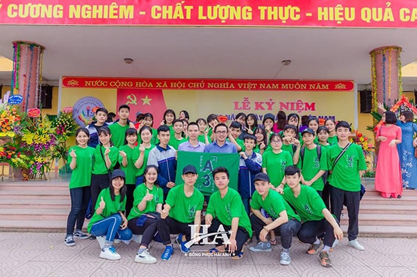Đồng phục Hải Anh là địa chỉ đáng tin cậy khi may áo đồng phục lớp giá rẻ.
