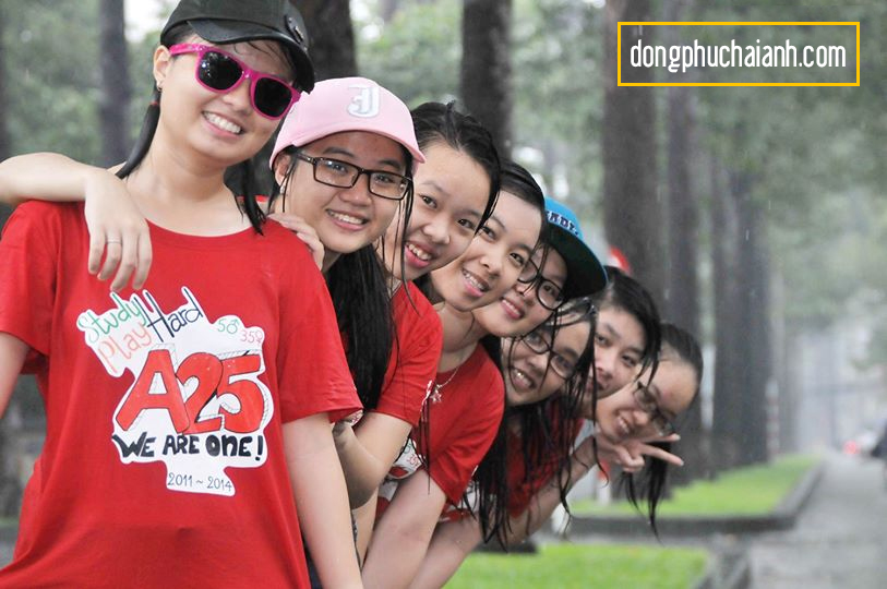 Mẫu áo đồng phục lớp với thiết kế đẹp bao giờ cũng có sức hút hơn đối với các bạn học sinh