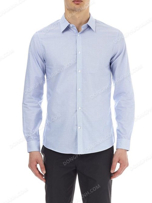 Mẫu đồng phục áo sơ mi nam công sở đẹp 2018