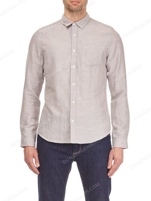Mẫu đồng phục áo sơ mi nam công sở 2018