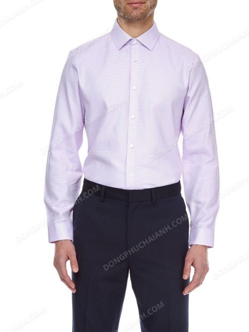 Mẫu đồng phục nam công sở màu trắng