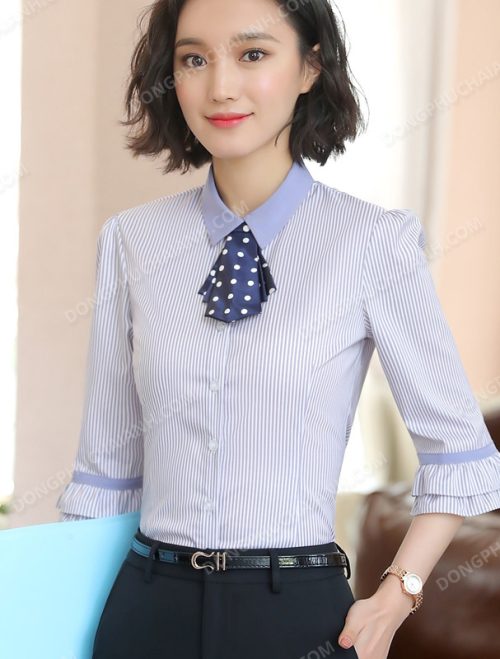 Đồng phục áo sơ mi nữ công sở 36