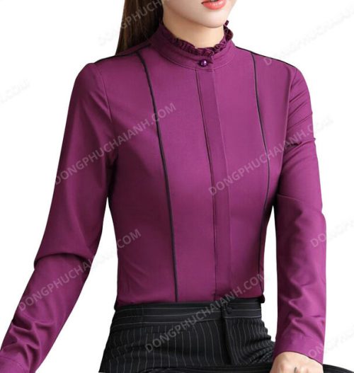 Đồng phục áo sơ mi nữ công sở 52