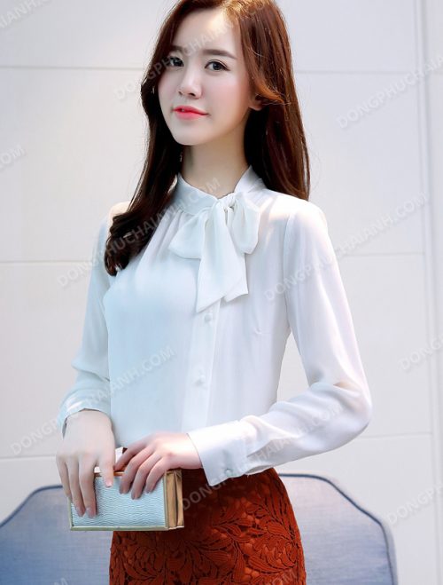 Đồng phục áo sơ mi nữ công sở 66