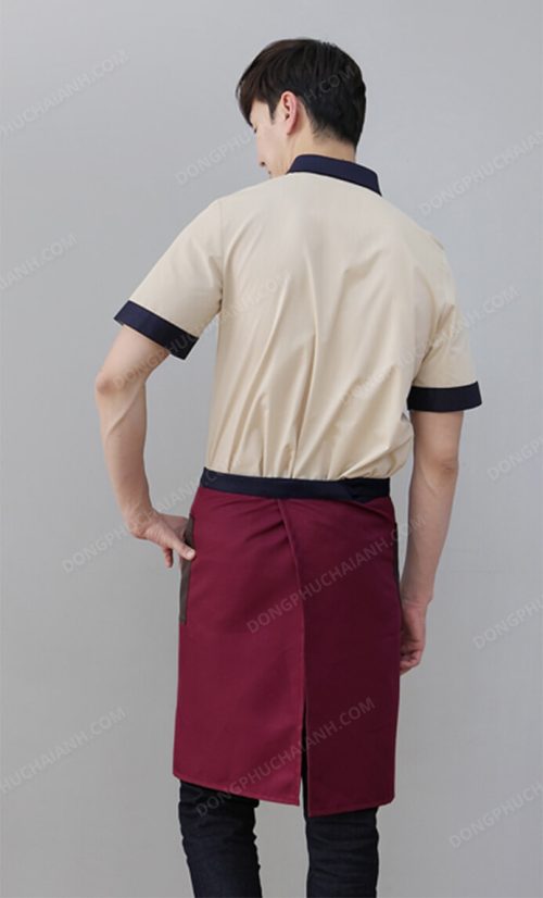 Đồng phục nhân viên áo phông - tạp dề 16