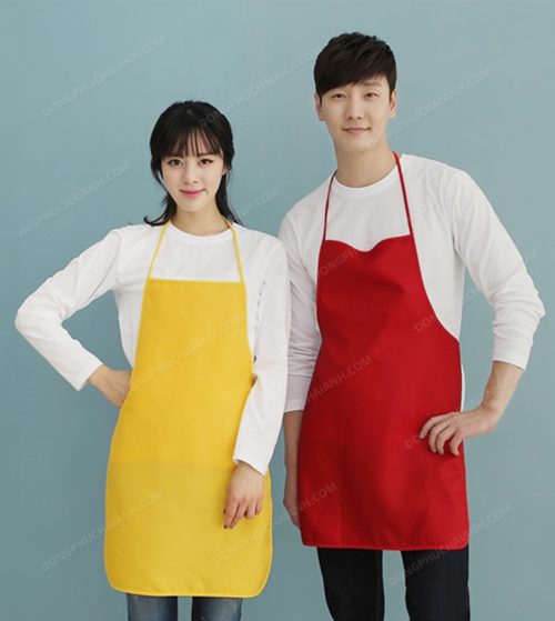 Đồng phục nhân viên áo phông - tạp dề 19