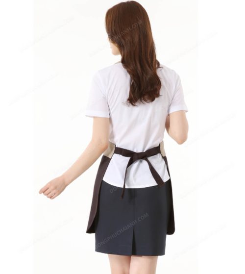 Đồng phục nhân viên áo phông - tạp dề 02