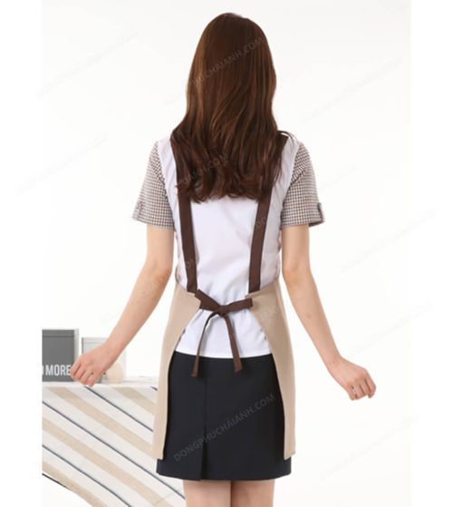 Đồng phục nhân viên áo phông - tạp dề 03