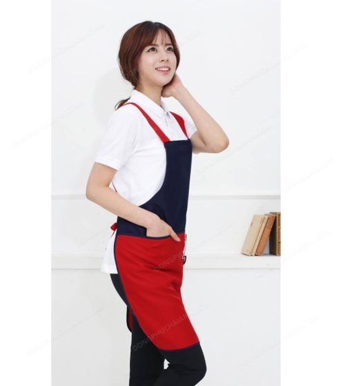 Đồng phục nhân viên áo phông - tạp dề 04