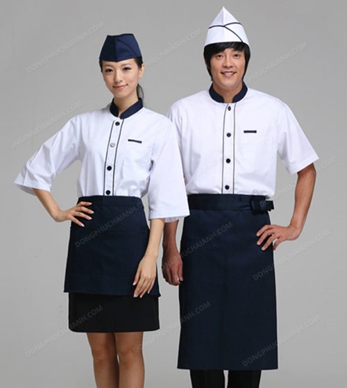 Mẫu tạp dề kiểu mới ấn tượng với form dáng vừa vặn theo chuẩn số đo