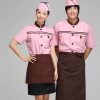 Đồng phục tạp dề kiểu dáng đơn giản mà tiện lợi
