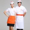 Đồng phục tạp dề kiểu dáng đơn giản mà tiện lợi