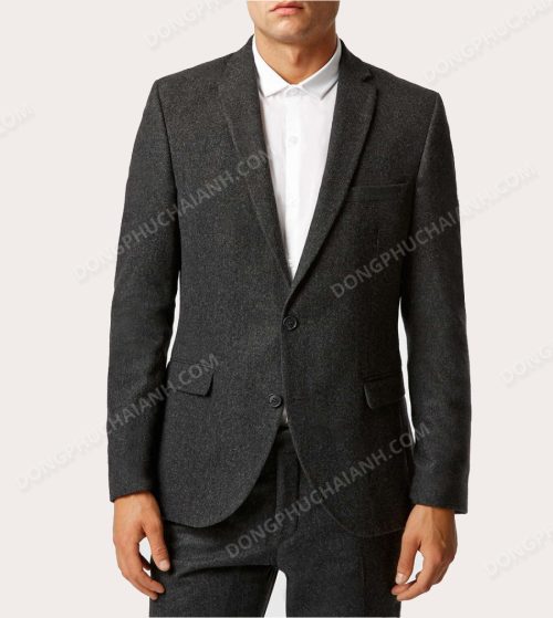 Mẫu thiết kế đồng phục áo vest nam công sở hiện đại.