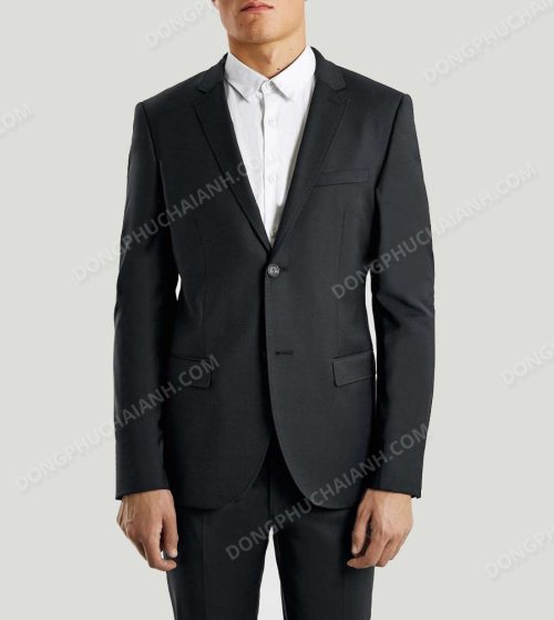 Mẫu thiết kế đồng phục áo vest nam công sở phù hợp với phong cách trẻ trung.