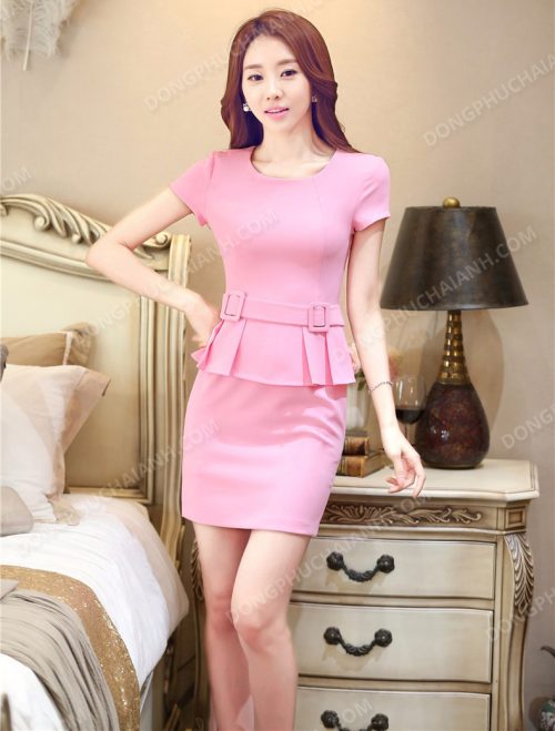 Mẫu đồng phục áo vest nữ công sở