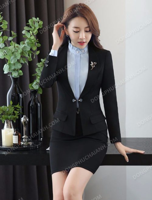 Mẫu Đồng Phục Áo Vest Nữ Công Sở