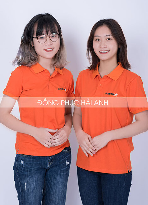 áo đồng phục công ty jetstar