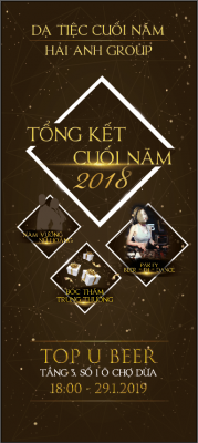 dạ tiệc cuối năm 2018