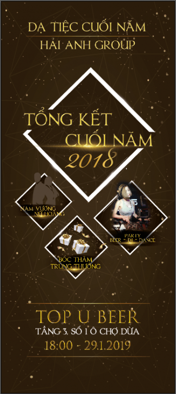 dạ tiệc cuối năm 2018