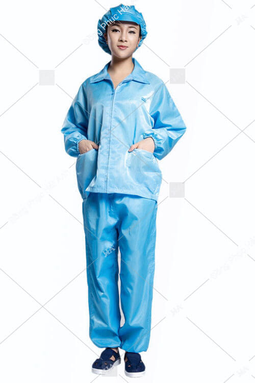 đồng phục công nhân phòng sạch 03