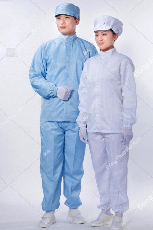 Đồng phục công nhân phòng sạch 08