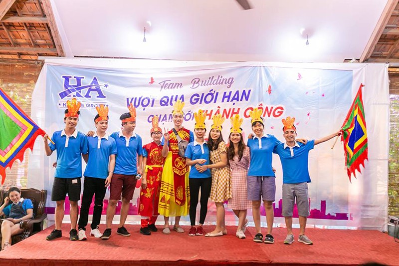 Đội ngũ nhân viên phòng Marketing luôn đi đầu trong các hoạt động công ty từ vui chơi đến tác phong làm việc.