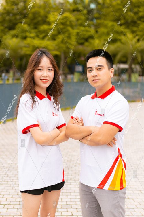 Áo thun đồng phục công ty du lịch Khát Vọng
