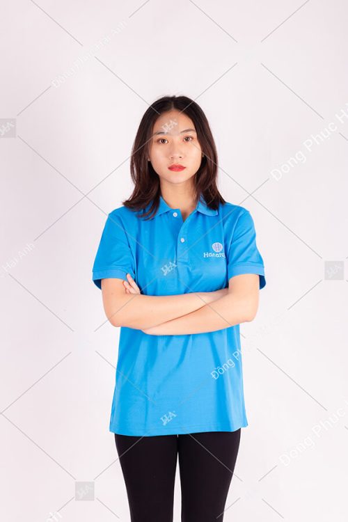 Áo thun đồng phục công ty Hanatural