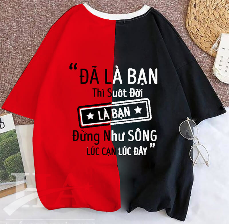 Mẫu in áo lớp Typo