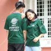 Mẫu áo lớp cổ caro màu rêu lớp 12H