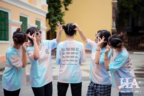 mẫu áo lớp tie dye số 14