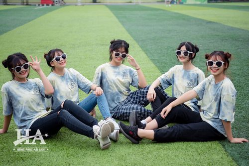 mẫu áo lớp tie dye số 15