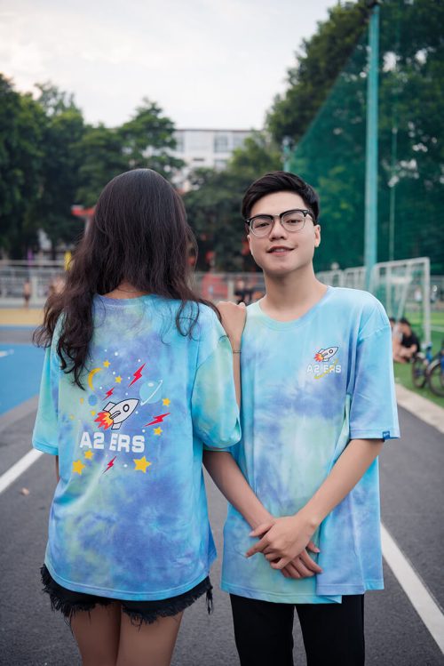 mẫu áo lớp tie dye số 18