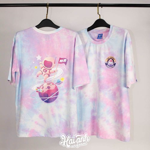 Mẫu áo lớp tie dye 1