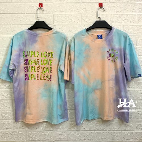 Mẫu áo lớp tie dye 8