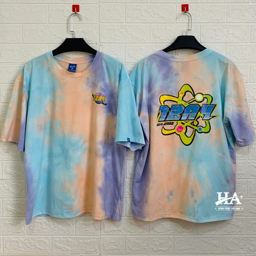Mẫu áo lớp tie dye 10