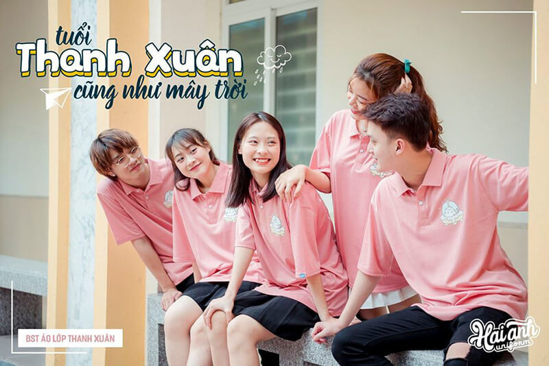 Đồng phục Hải Anh cho ra mắt BST Áo lớp thanh xuân.