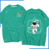 Mẫu áo lớp oversize cổ tròn màu lý ak30